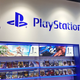 Photo of a PlayStation store display.